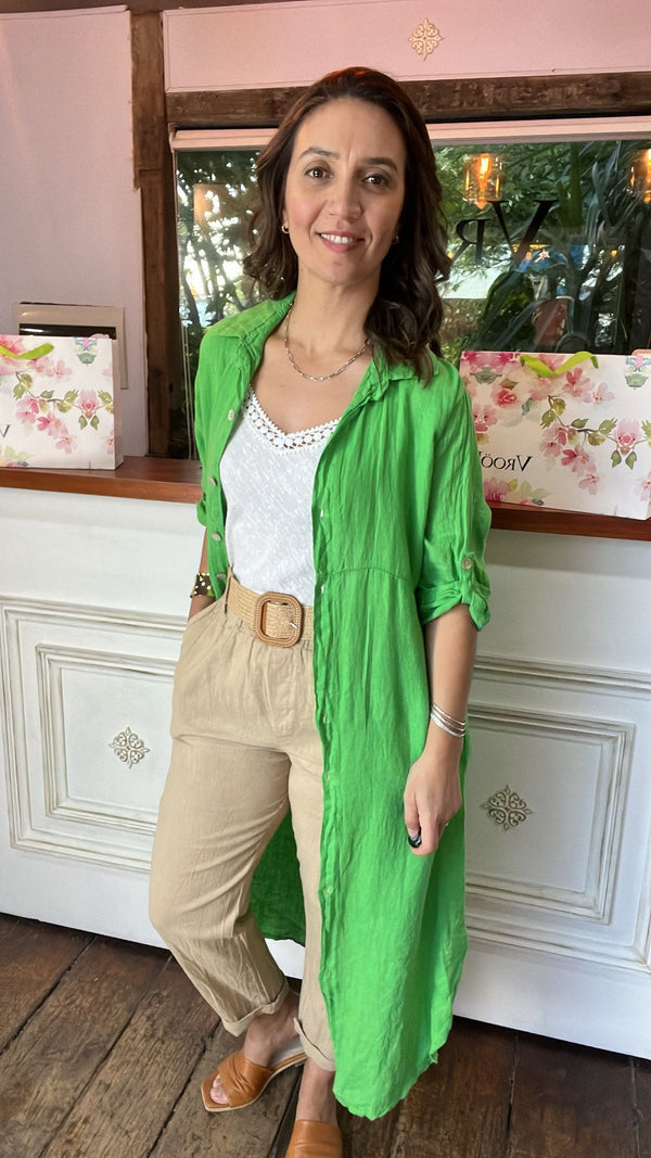 camisa lino
