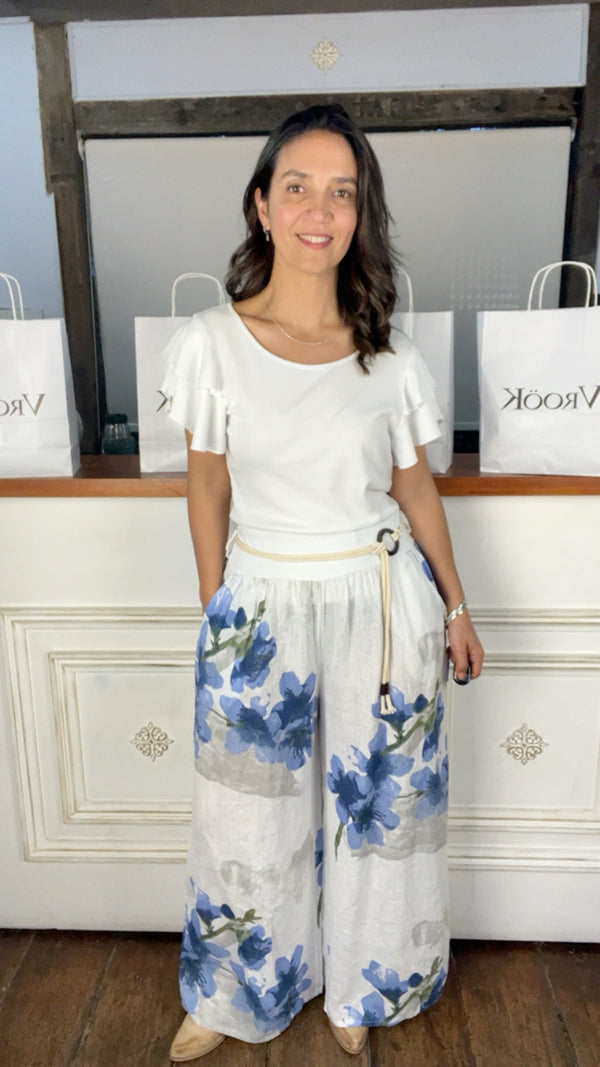 Palazo puro lino Dalí