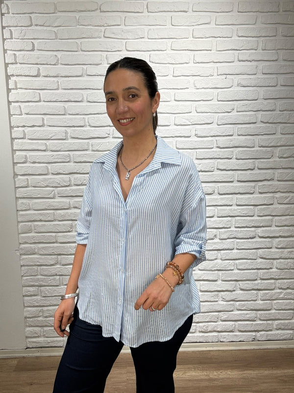 Camisa rayas lurex